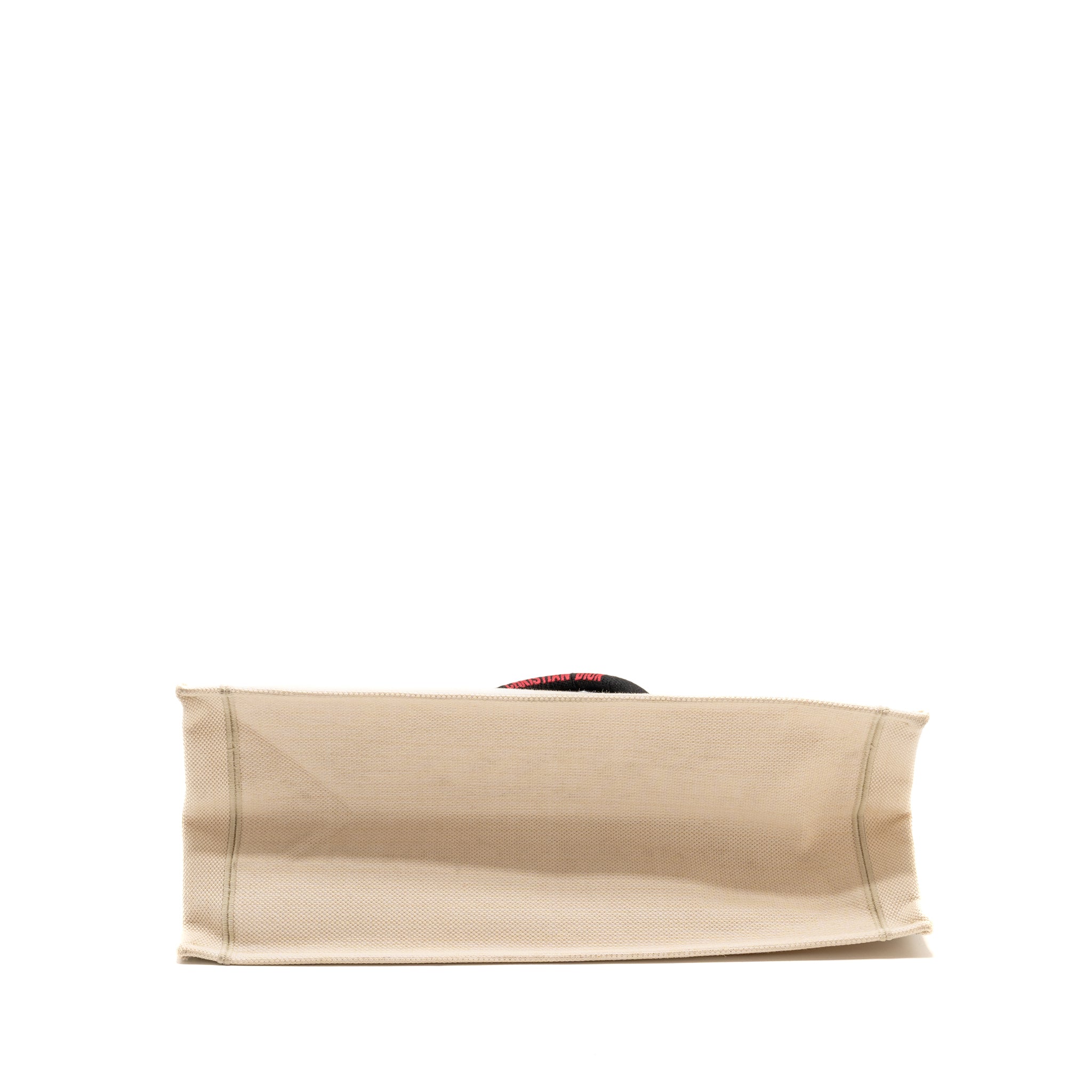 DIOR DIORAMOUR VALENTINES JE T’AIME LIMITED EDITION LARGE BOOK TOTE CANVAS MULTICOLOUR