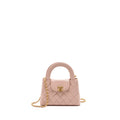 CHANEL 23K MINI SHOPPING TOTE CALFSKIN LIGHT PINK GHW(MICROCHIP)