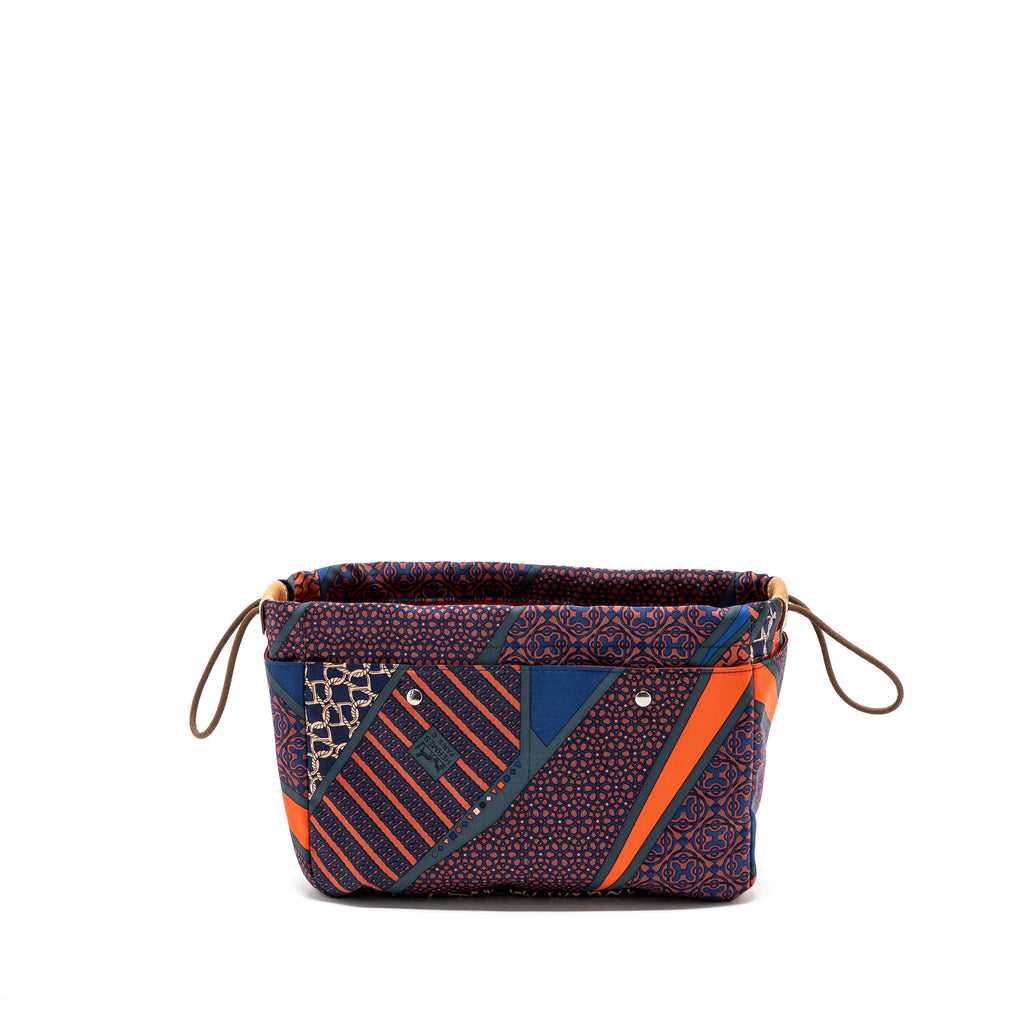 HERMES FOURBI 25 POUCH CANVAS / LEATHER MULTICOLOUR SHW