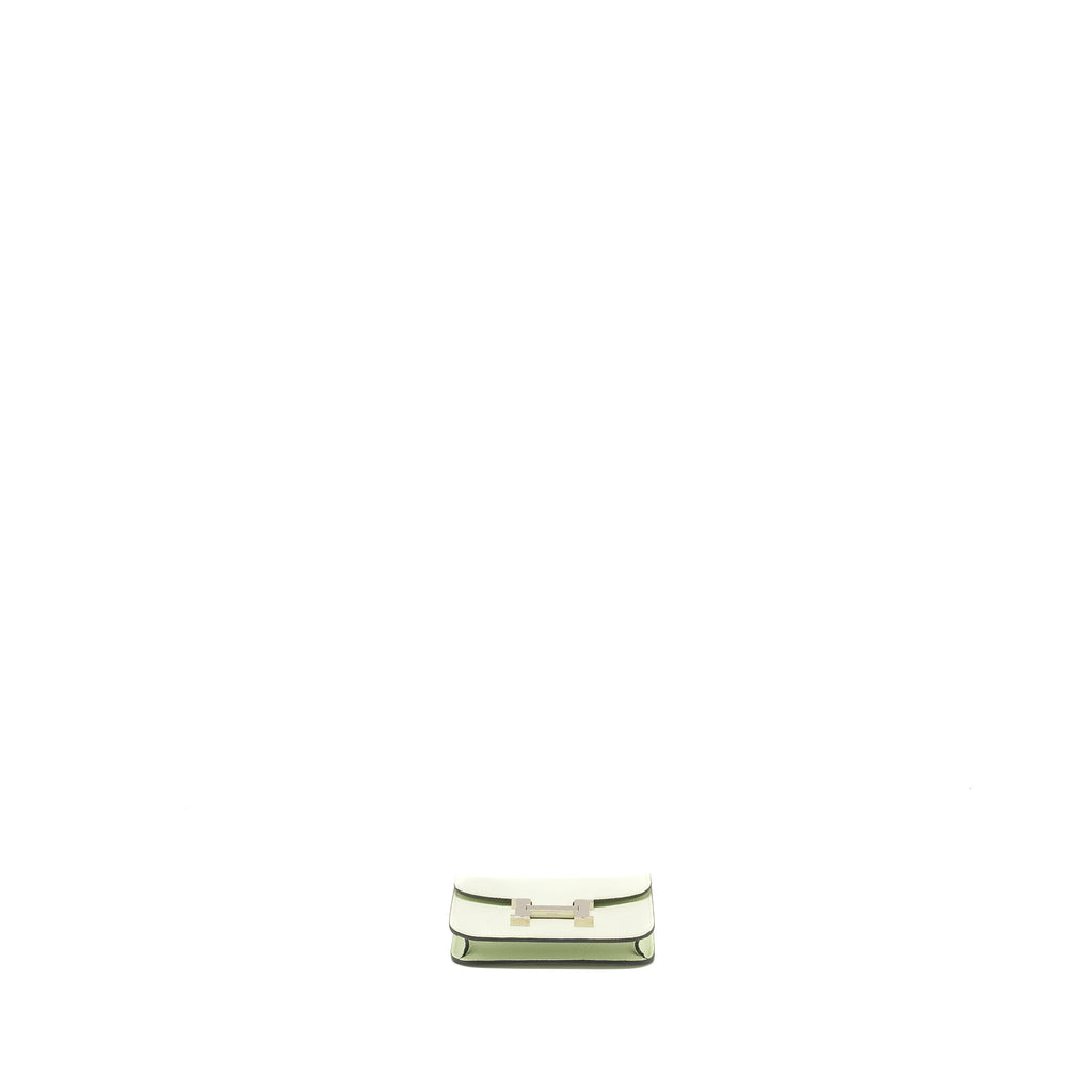 HERMES CONSTANCE SLIM EPSOM VERT FIZZ SHW