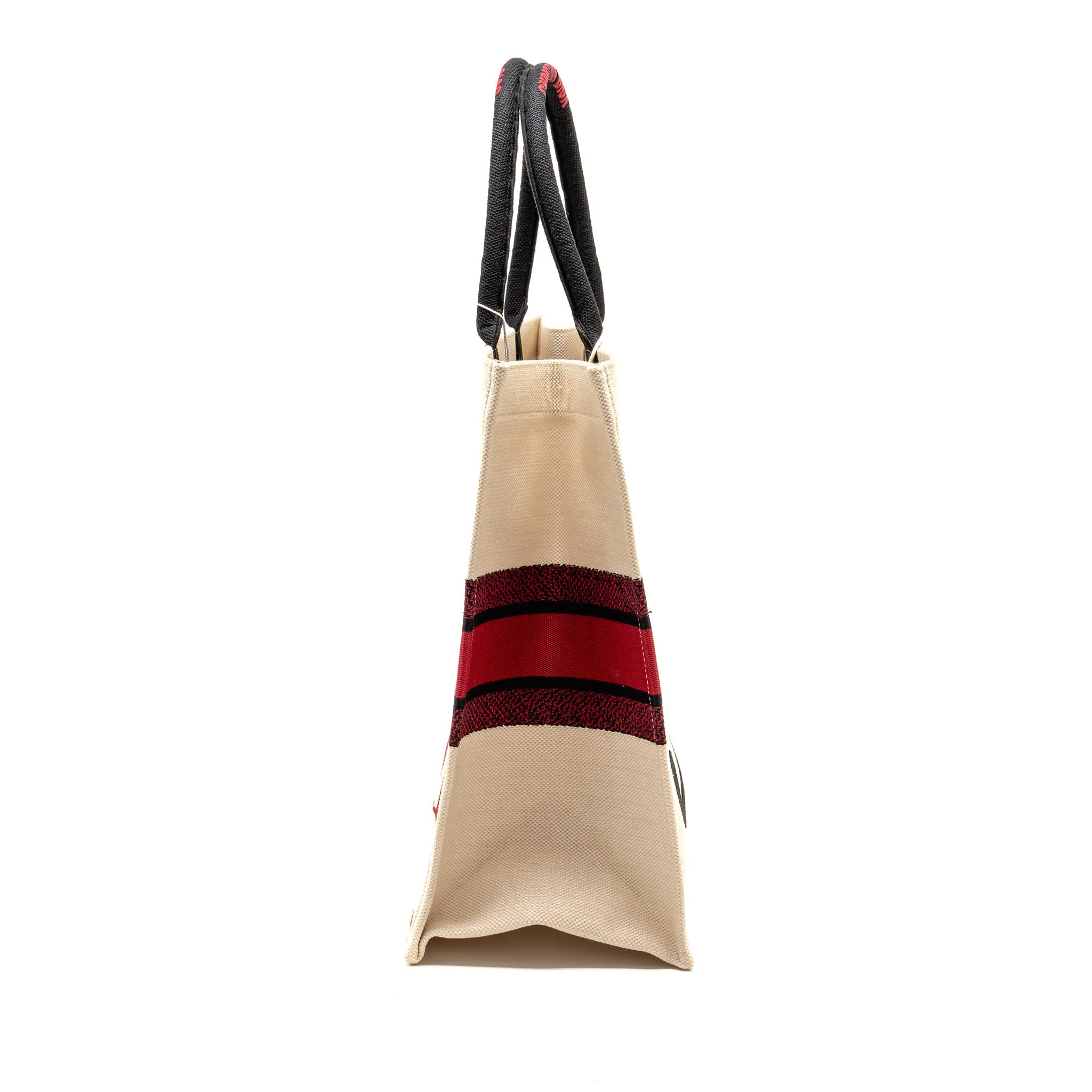 DIOR DIORAMOUR VALENTINES JE T’AIME LIMITED EDITION LARGE BOOK TOTE CANVAS MULTICOLOUR