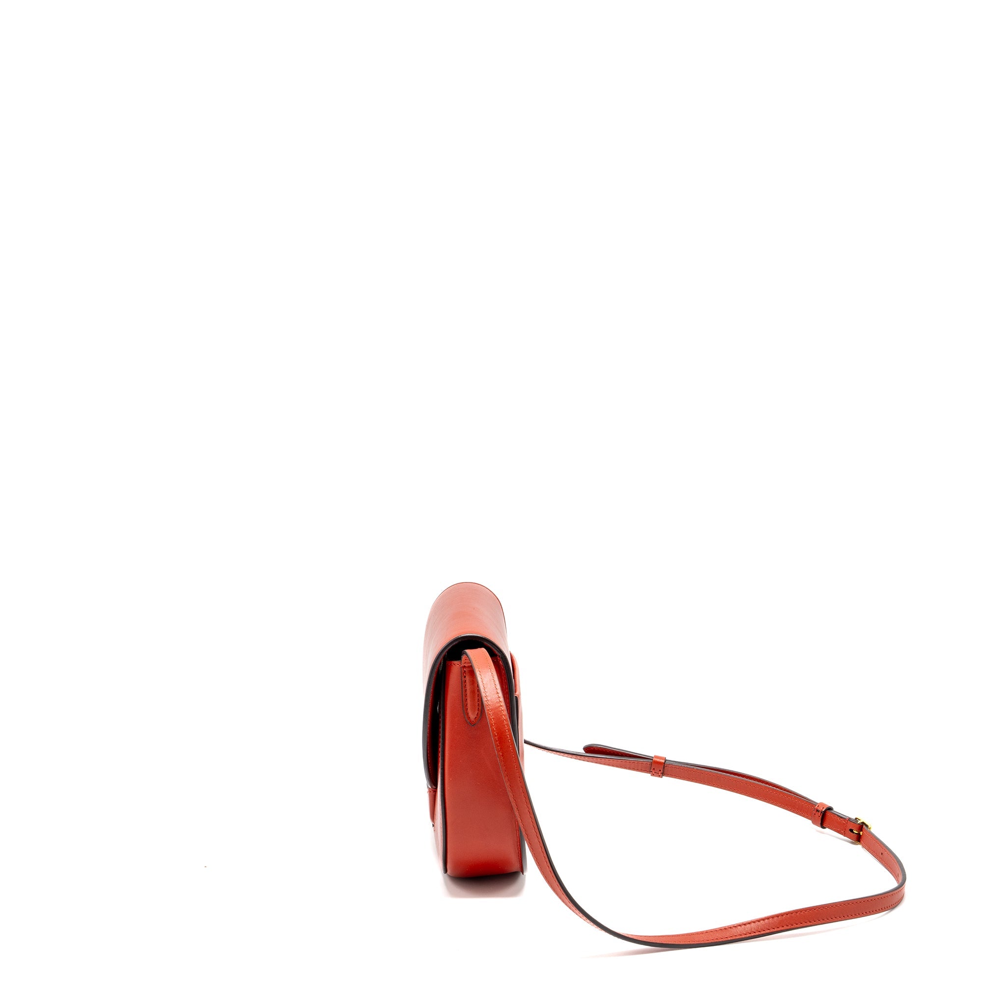CELINE TROUTTEUR BAG LEATHER RED GHW