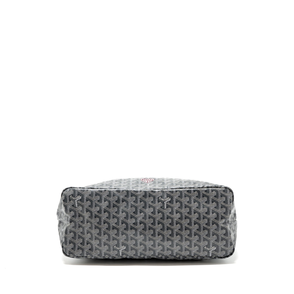 GOYARD BOHEME HOBO PM GOYARDINE CANVAS GRIS SHW