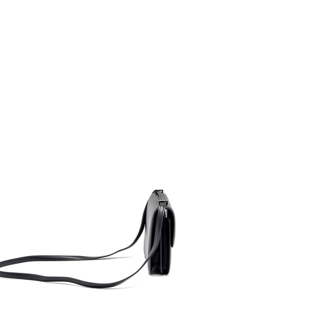 HERMES MINI CONSTANCE ALLEGRO BLACK / WHITE SHW