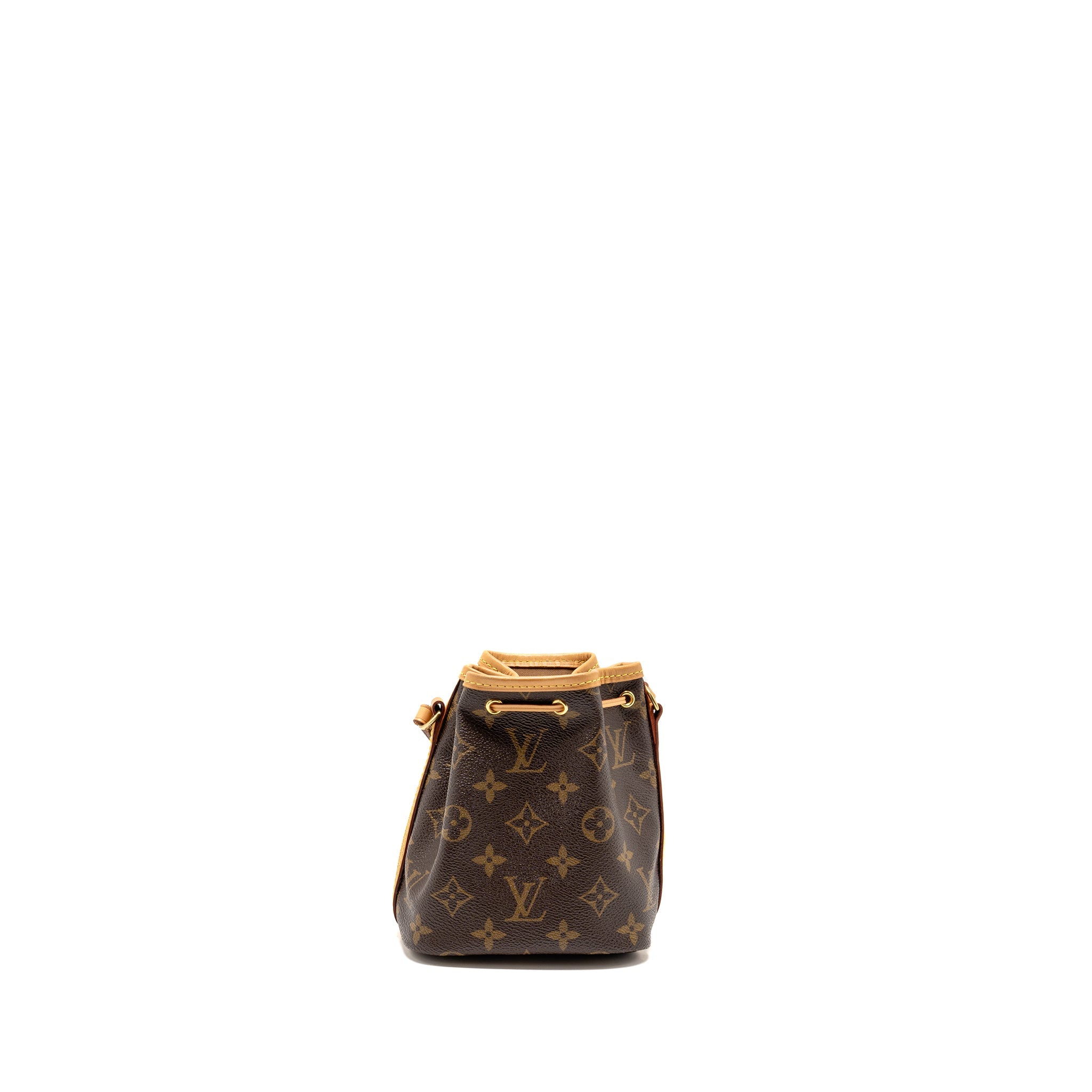 LOUIS VUITTON NANO NOE MONOGRAM CANVAS GHW