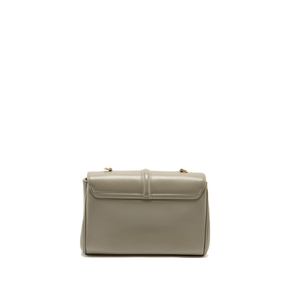 CELINE TEEN SOFT 16 CALFSKIN LIGHT OLIVE GREEN GHW