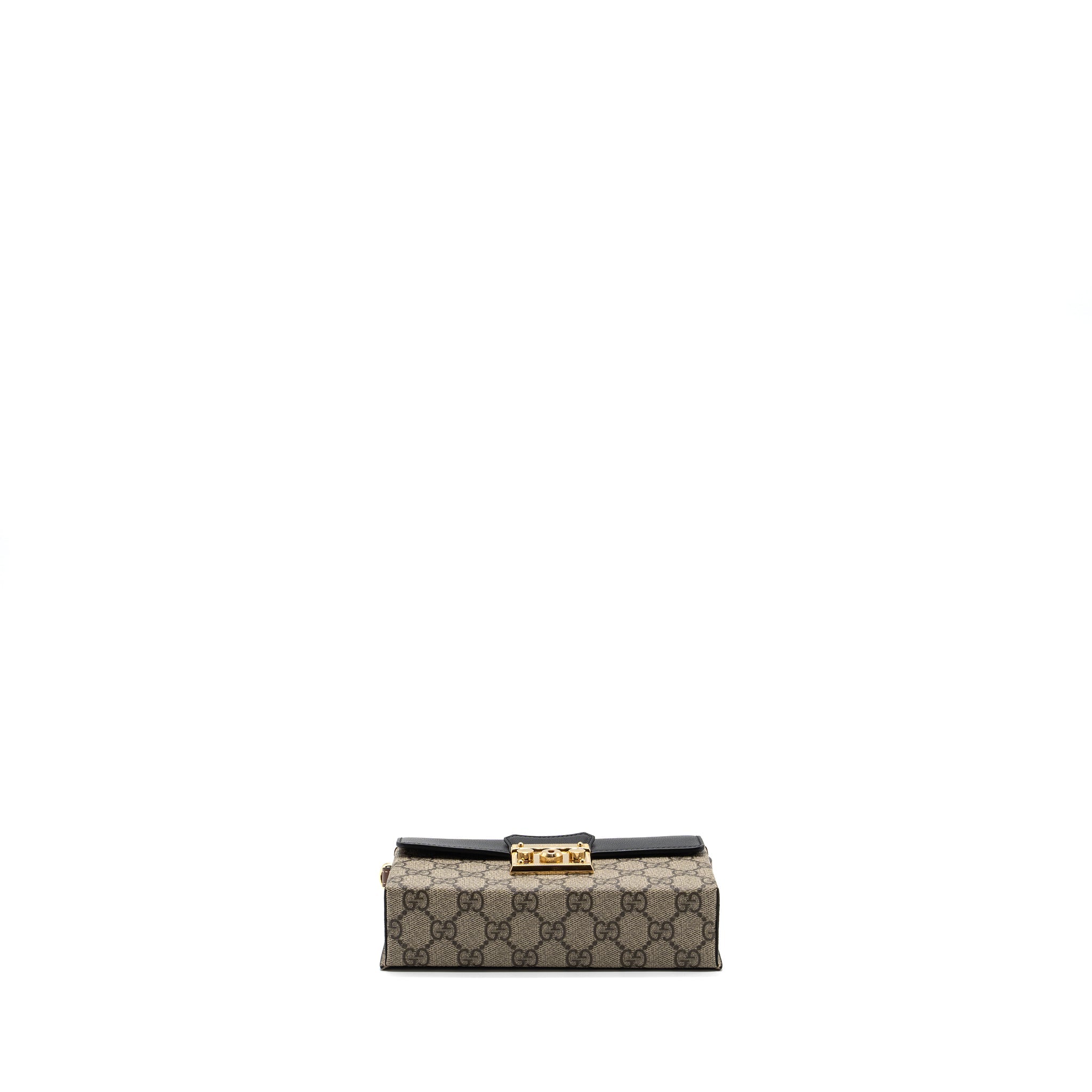 GUCCI PADLOCK MINI TOP HANDLE BAG GG SUPREME CANVAS/ LEATHER MULTICOLOUR GHW