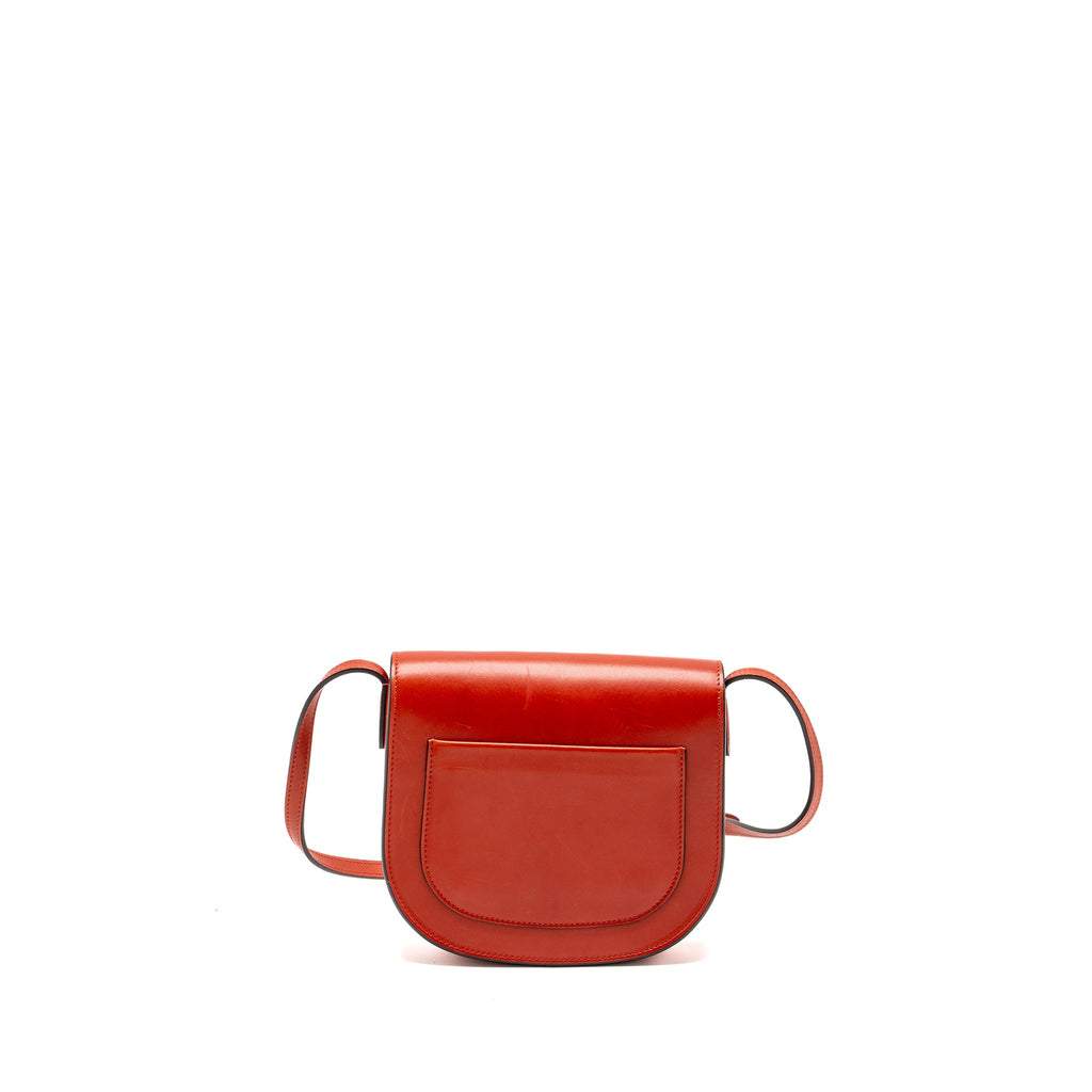 CELINE TROUTTEUR BAG LEATHER RED GHW
