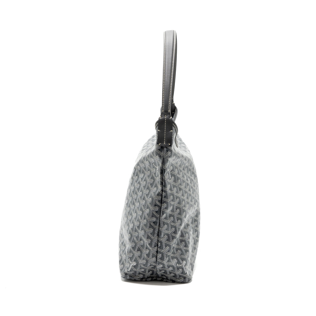 GOYARD BOHEME HOBO PM GOYARDINE CANVAS GRIS SHW