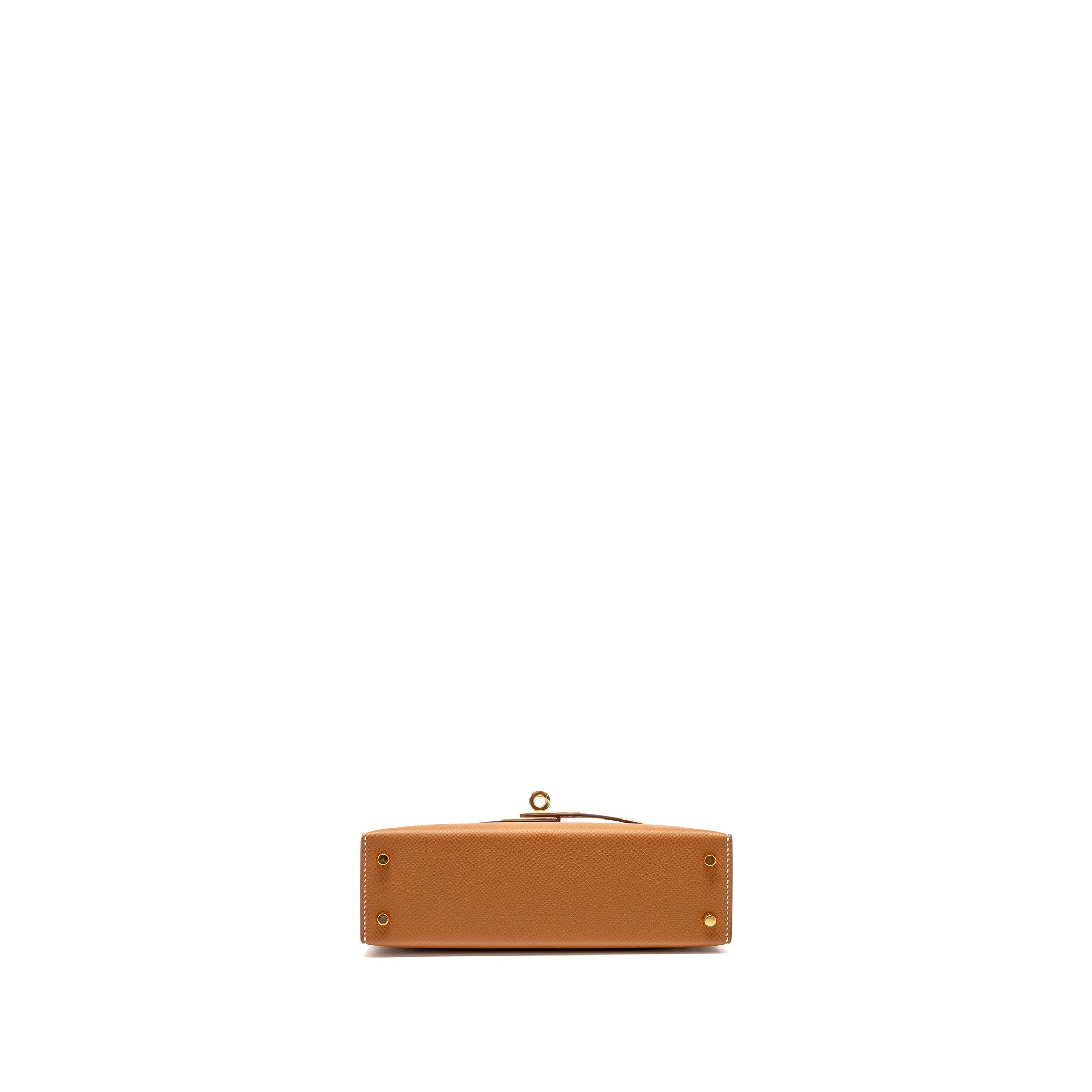 HERMES MINI KELLY II EPSOM GOLD GHW