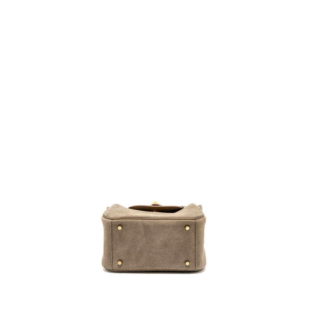 HERMES MINI LINDY GRIZZLY/SWIFT GRIS CAILLOU/ETOUPE GHW