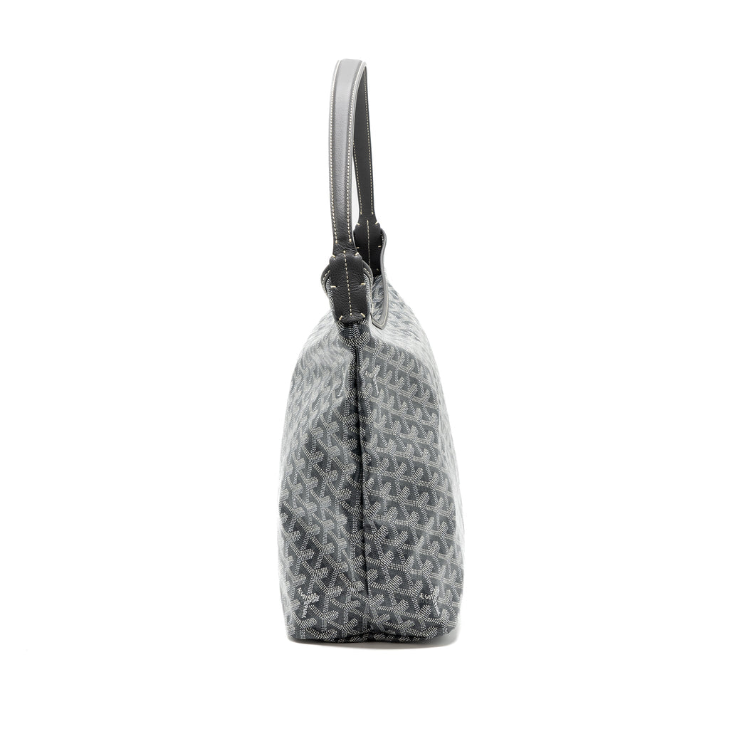 GOYARD BOHEME HOBO PM GOYARDINE CANVAS GRIS SHW