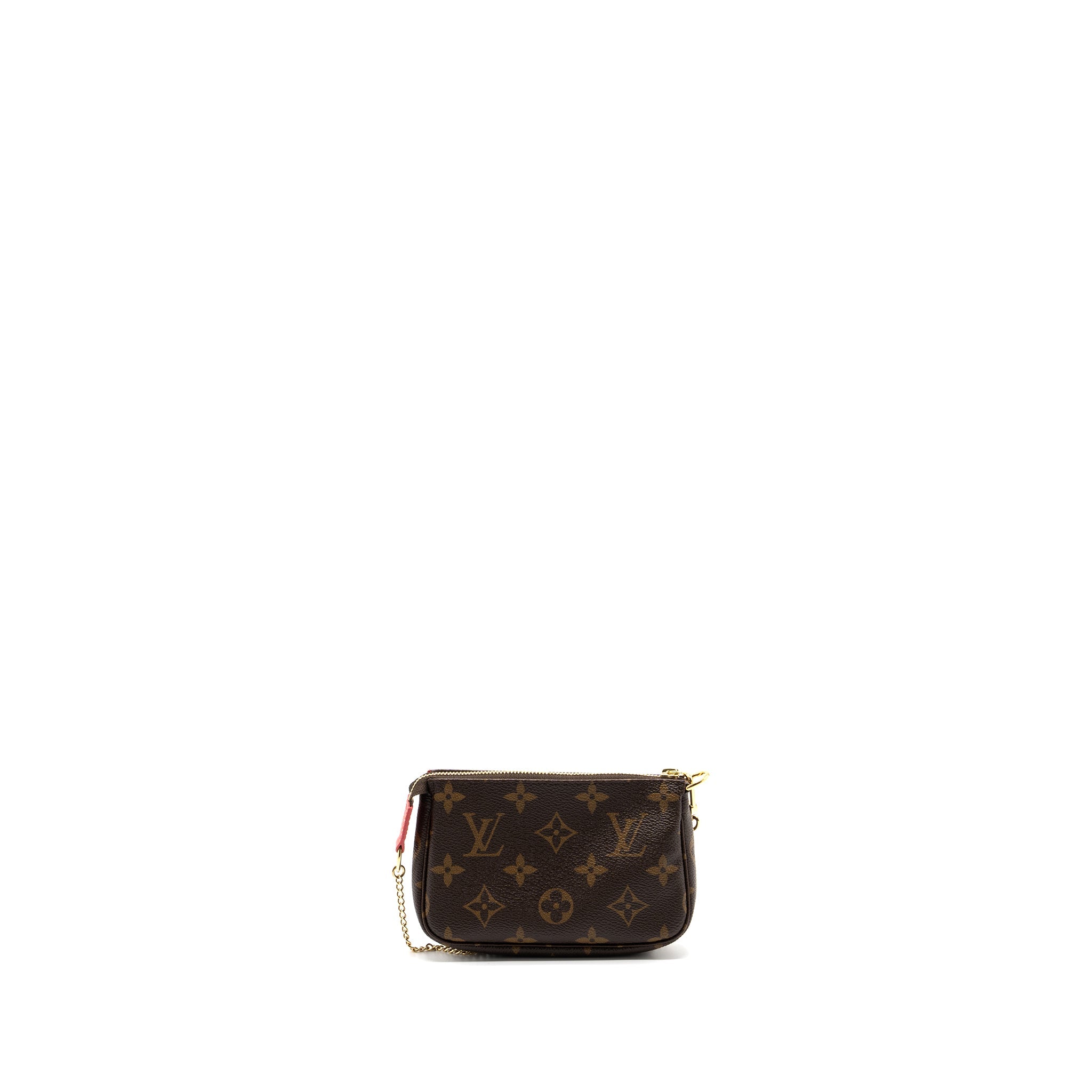 LOUIS VUITTON MINI POCHETTE ACCESSORIES 2021 XMAS LONDON LIMITED EDITION MULTICOLOUR GHW