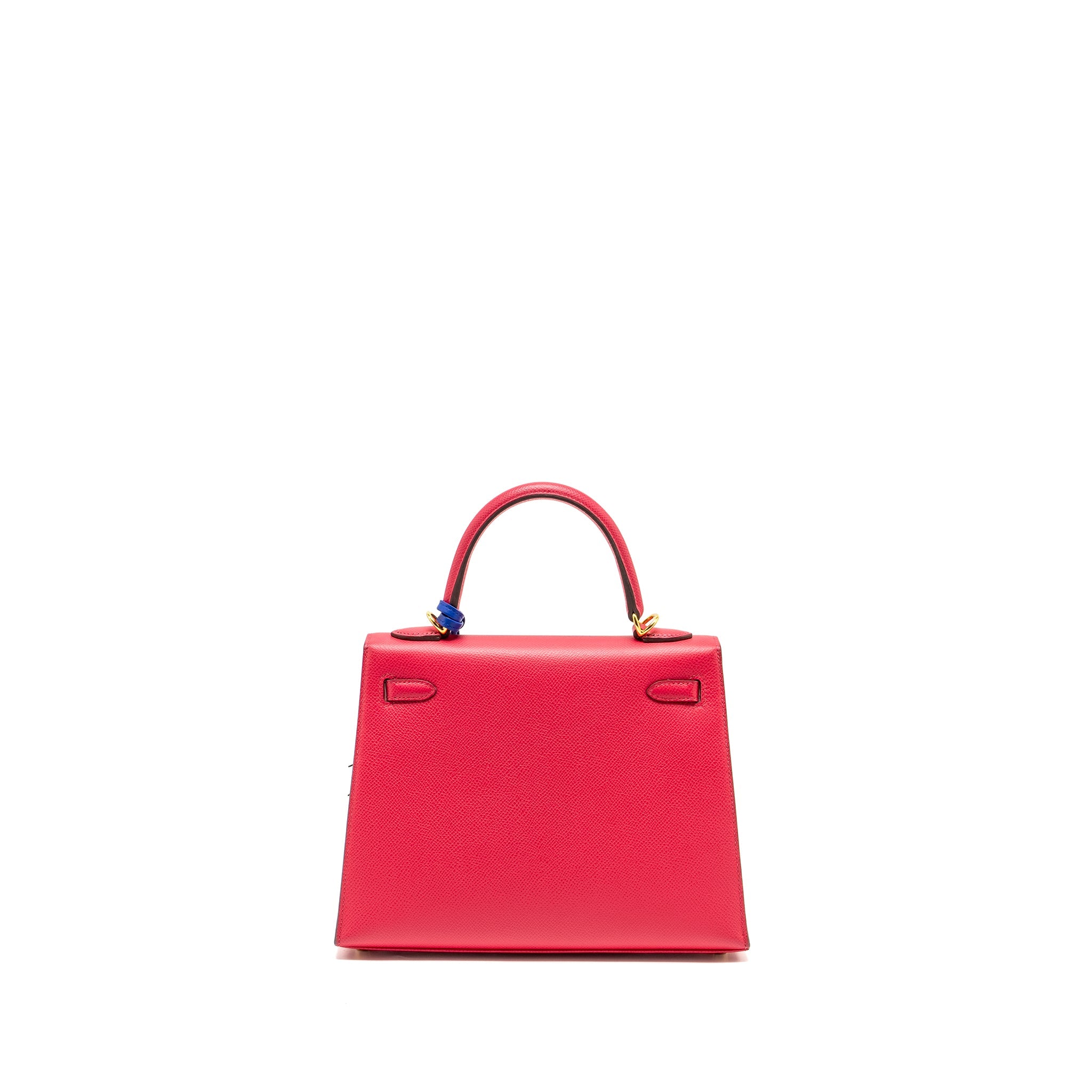 HERMES KELLY 25 EPSOM ROSE MEXICO GHW