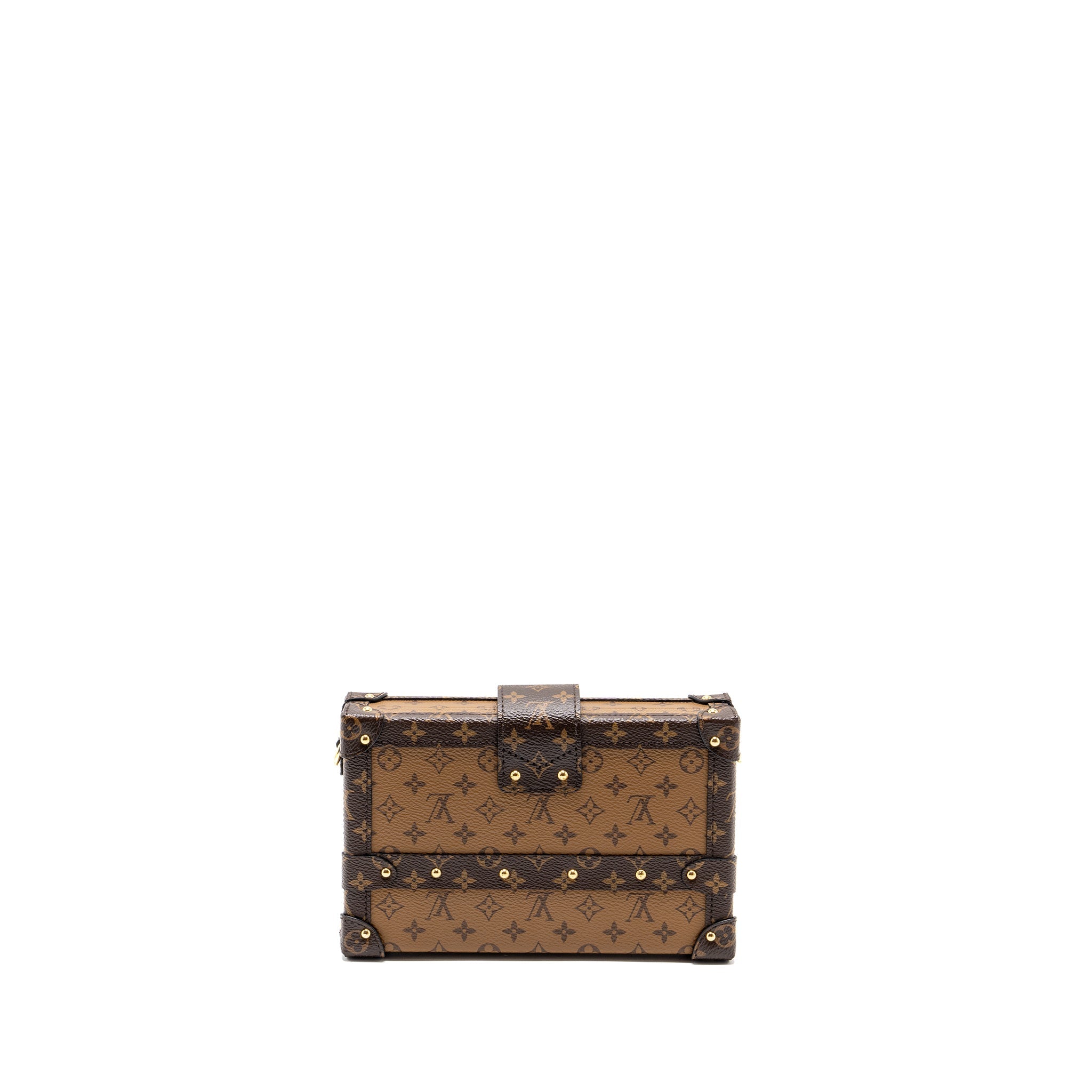 LOUIS VUITTON PETITE MALLE MONOGRAM REVERSE CANVAS GHW