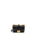 CHANEL SMALL BOY BAG CAVIAR BLACK GHW(MICROCHIP)