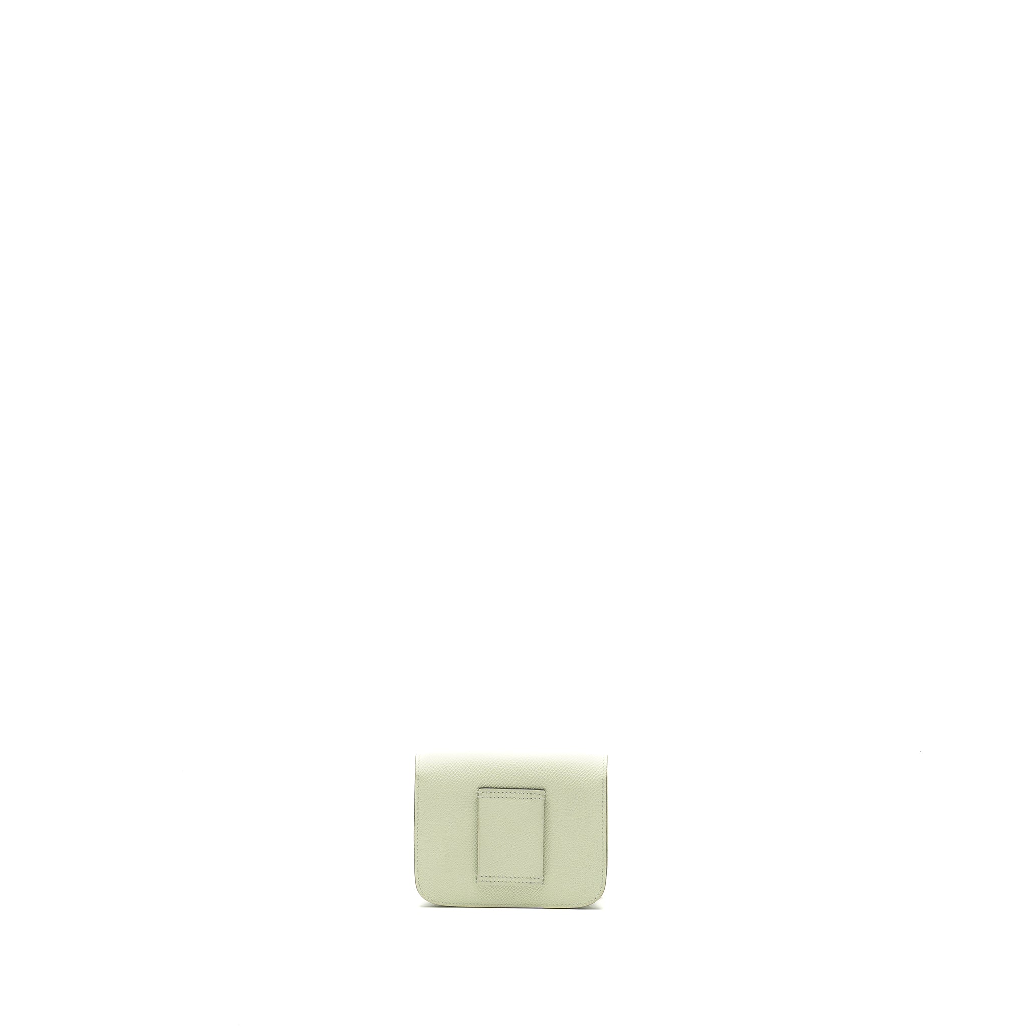 HERMES CONSTANCE SLIM EPSOM VERT FIZZ SHW
