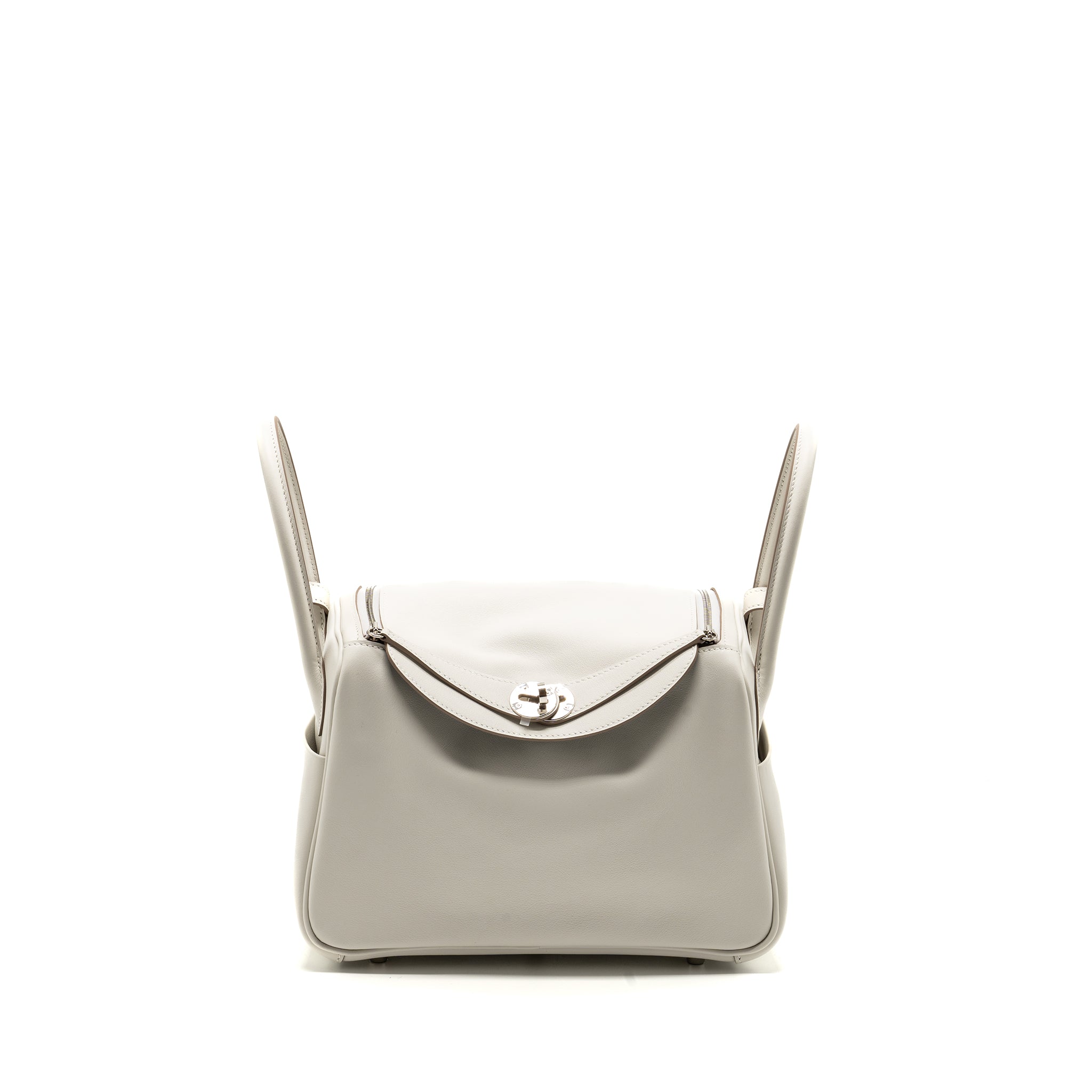 HERMES LINDY 26 SWIFT GRIS PALE/GRIS MEYER SHW
