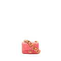 CHANEL MINI FUNKY TOWN FLAP BAG LAMBSKIN PINK GHW (MICROCHIP)