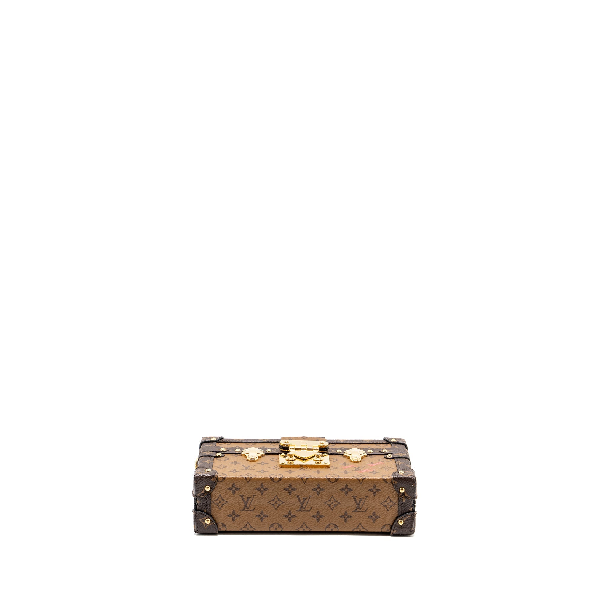 LOUIS VUITTON PETITE MALLE MONOGRAM REVERSE CANVAS GHW