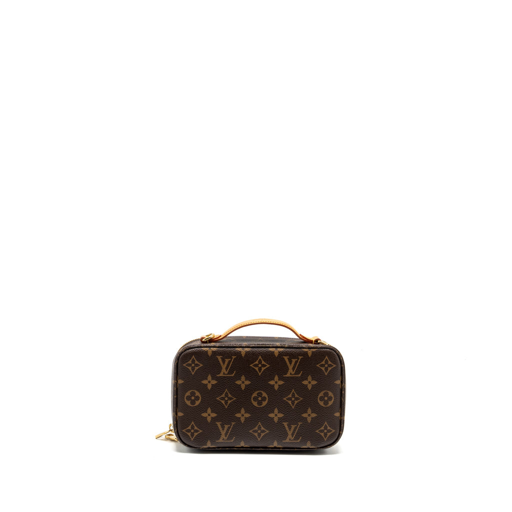 LOUIS VUITTON UTILITY CROSSBODY BAG MONOGRAM CANVAS GHW
