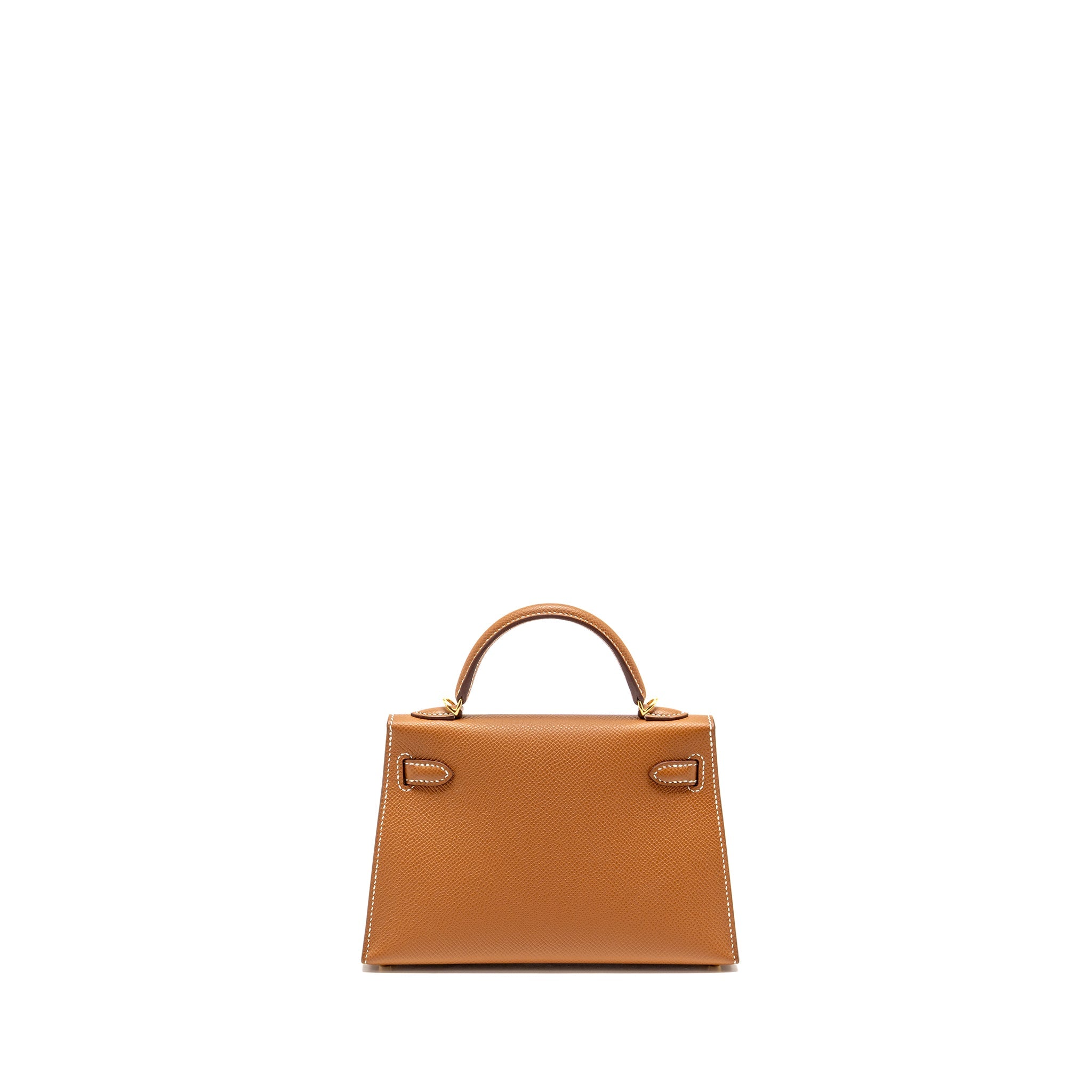 HERMES MINI KELLY II EPSOM GOLD GHW