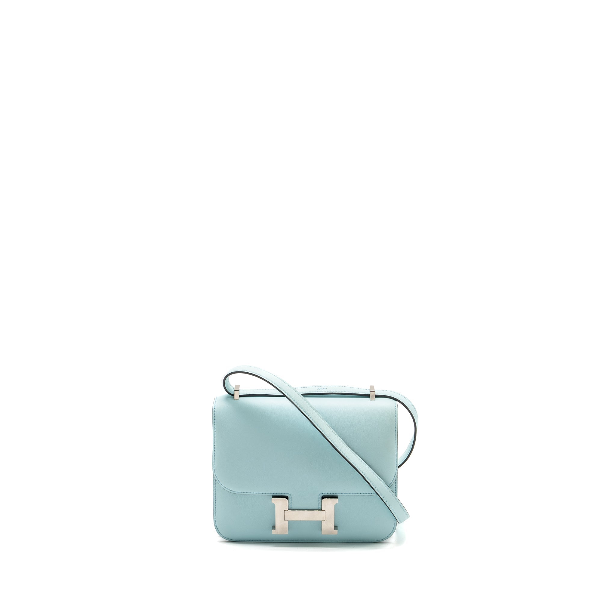 HERMES MINI CONSTANCE SWIFT BLUE ZEPHYR/CACTUS SHW