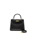 HERMES KELLY 25 SOMBRERO BLACK GHW