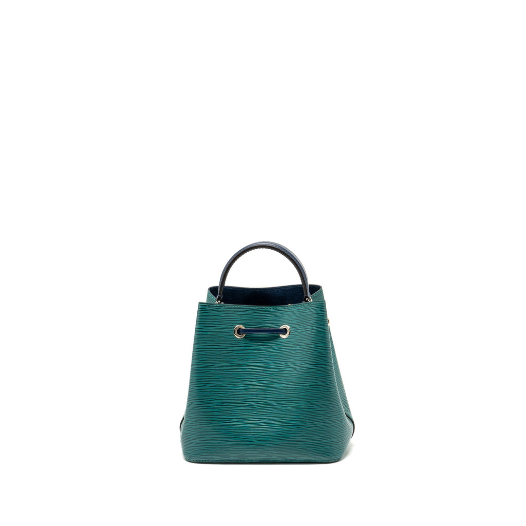 LOUIS VUITTON NEONOE BB EPI MULTICOLOR GREEN / BLUE SHW