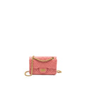 CHANEL MINI 2.55 REISSUE FLAP BAG CALFSKIN PINK GHW