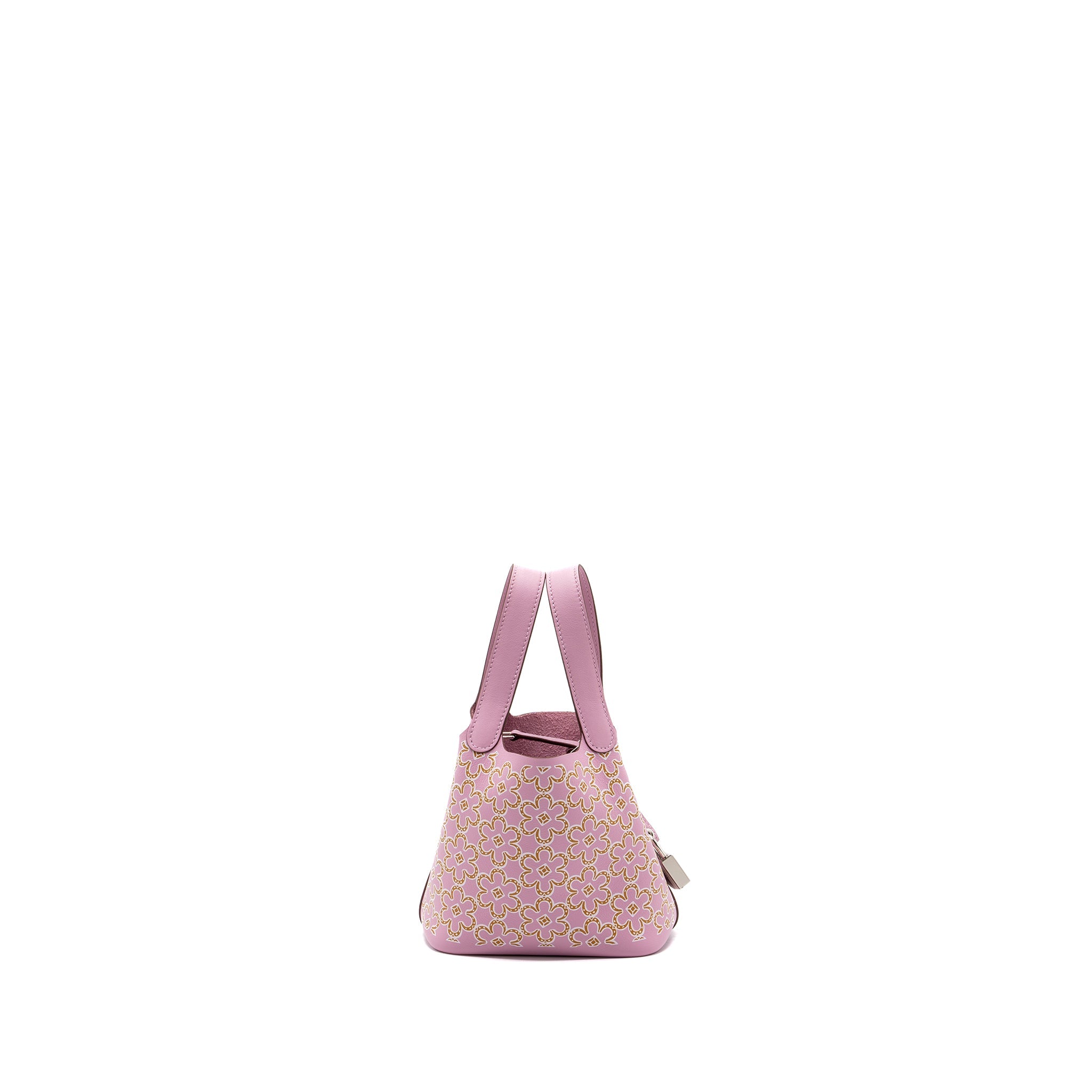 HERMES LUCKY DAISY MICRO PICOTIN 14 LOCK BAG SWIFT MAUVE SYLVESTRE SHW