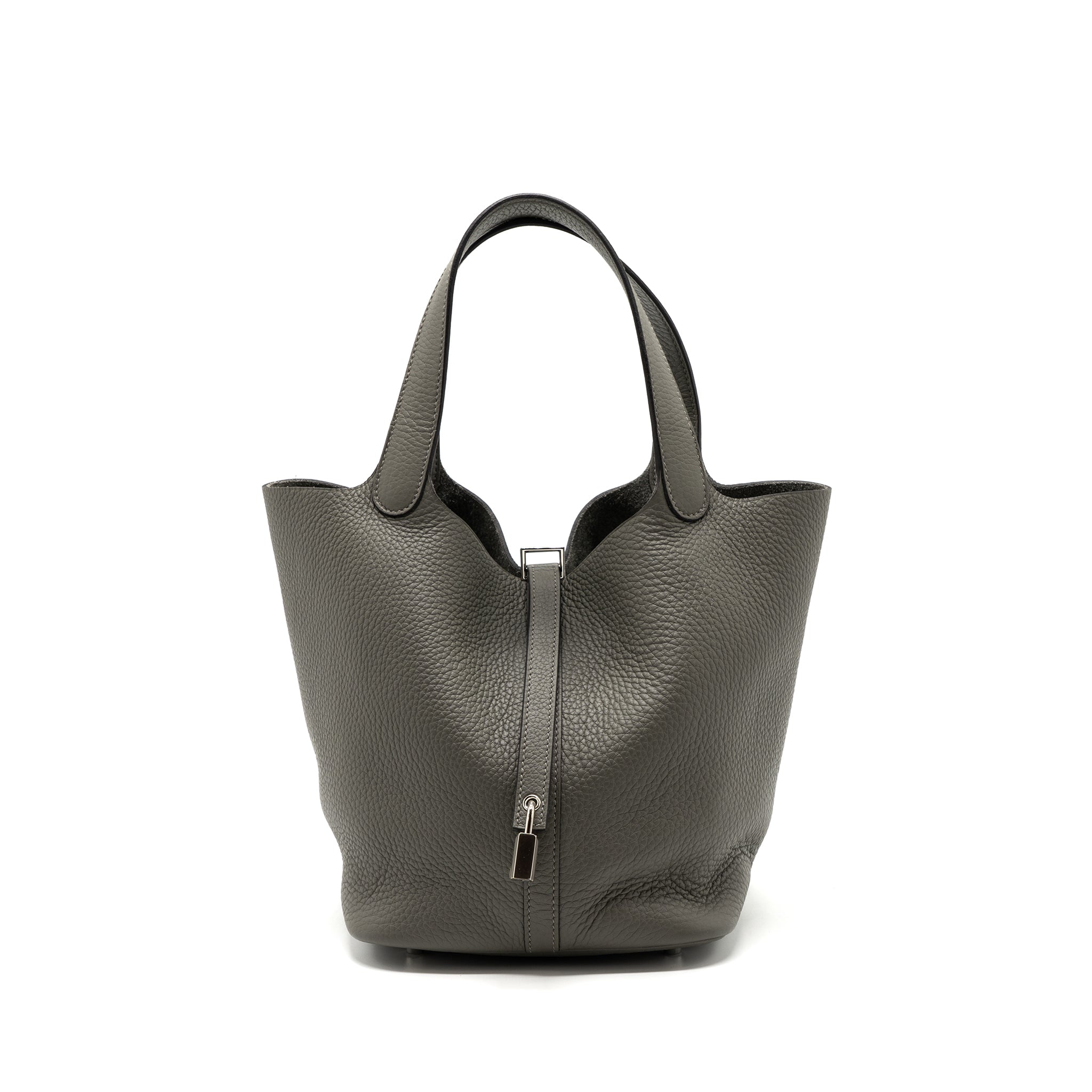 HERMES PICOTIN 22 CLEMENCE GRIS MEYER SHW