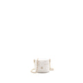 CHANEL MINI VANITY WITH CHAIN LAMBSKIN WHITE LGHW
