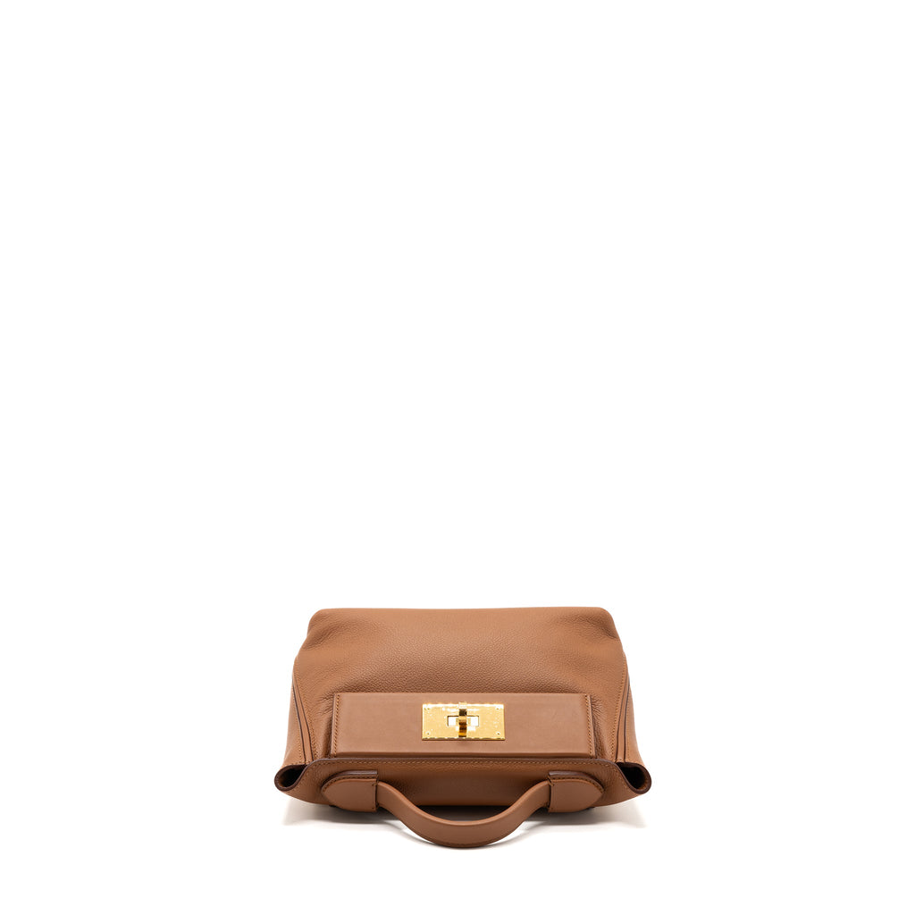 HERMES MINI 2424 EVERCOLOR/ SWIFT GOLD GHW
