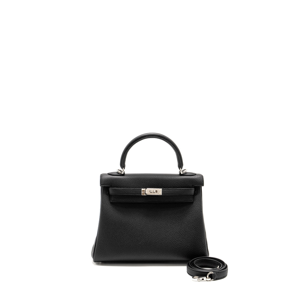HERMES KELLY 25 TOGO BLACK SHW
