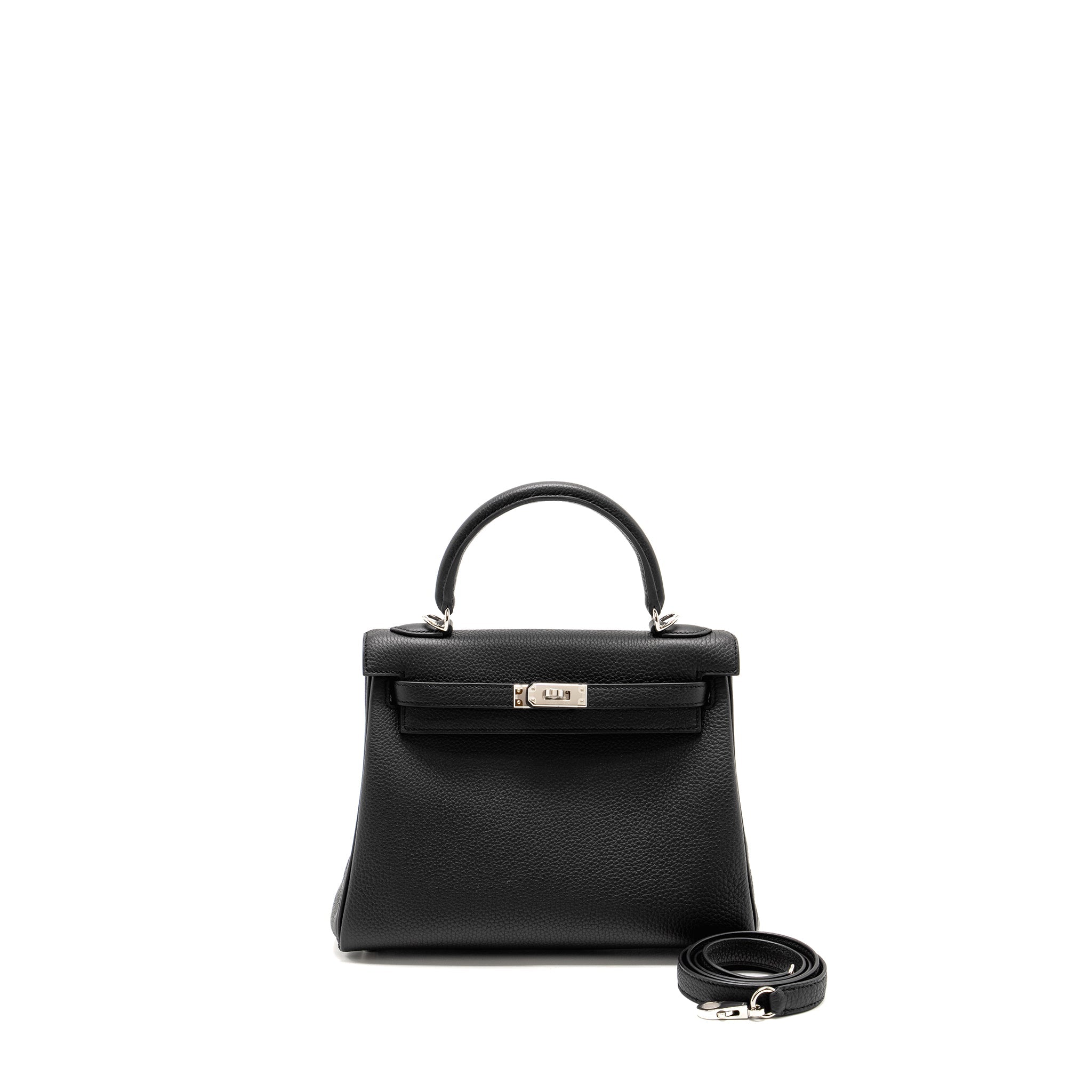 HERMES KELLY 25 TOGO BLACK SHW