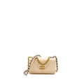 CHANEL 19 WALLET ON CHAIN LAMBSKIN LIGHT BEIGE MULTICOLOUR HARDWARE