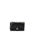 CHANEL MEDIUM CLASSIC DOUBLE FLAP BAG CAVIAR GHW