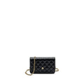 CHANEL CLASSIC WALLET ON CHAIN CAVIAR BLACK GHW (MICROCHIP)