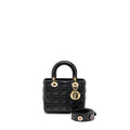 DIOR SMALL MY ABC LADY DIOR LAMBSKIN BLACK GHW