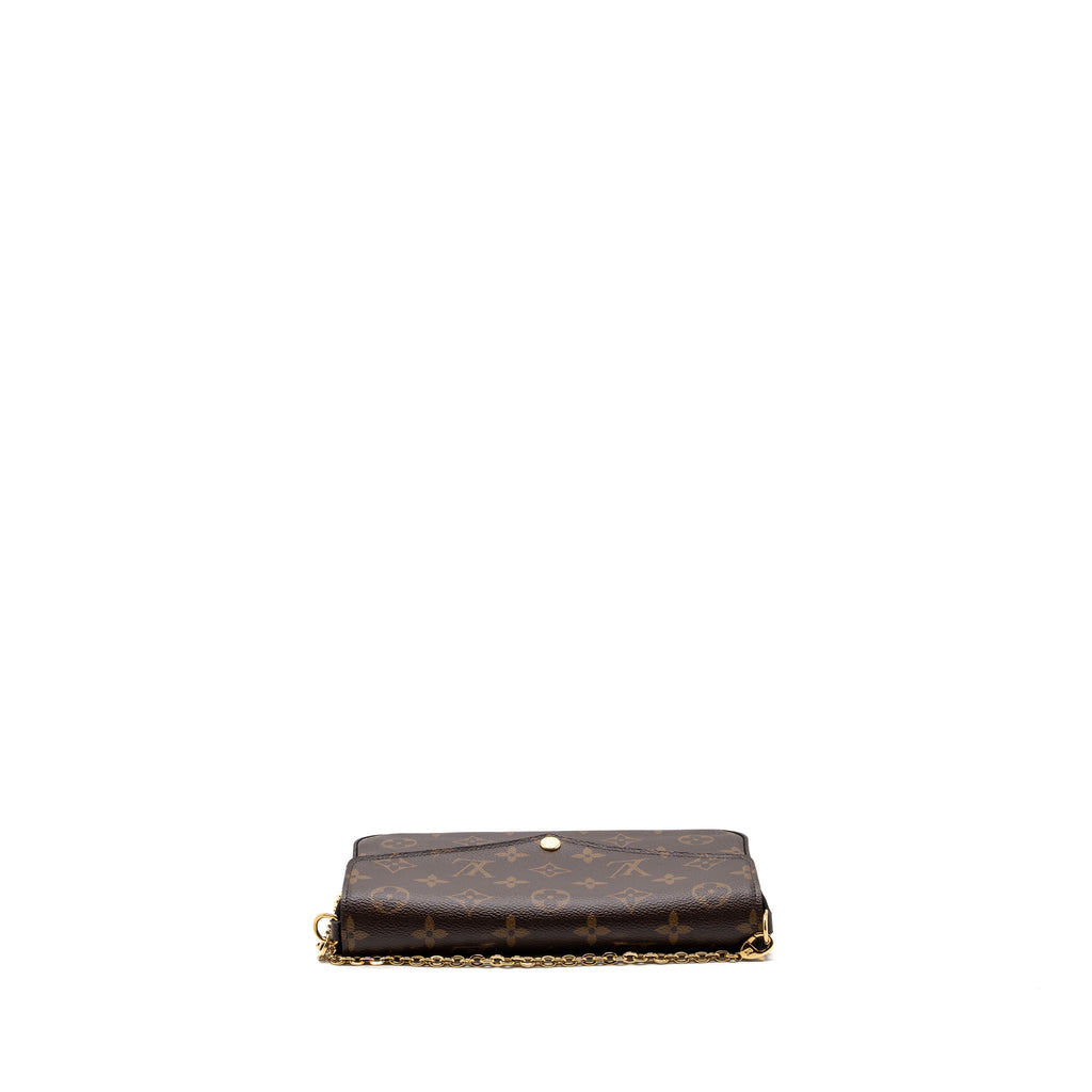 LOUIS VUITTON FELICIE POCHETTE MONOGRAM CANVAS GHW