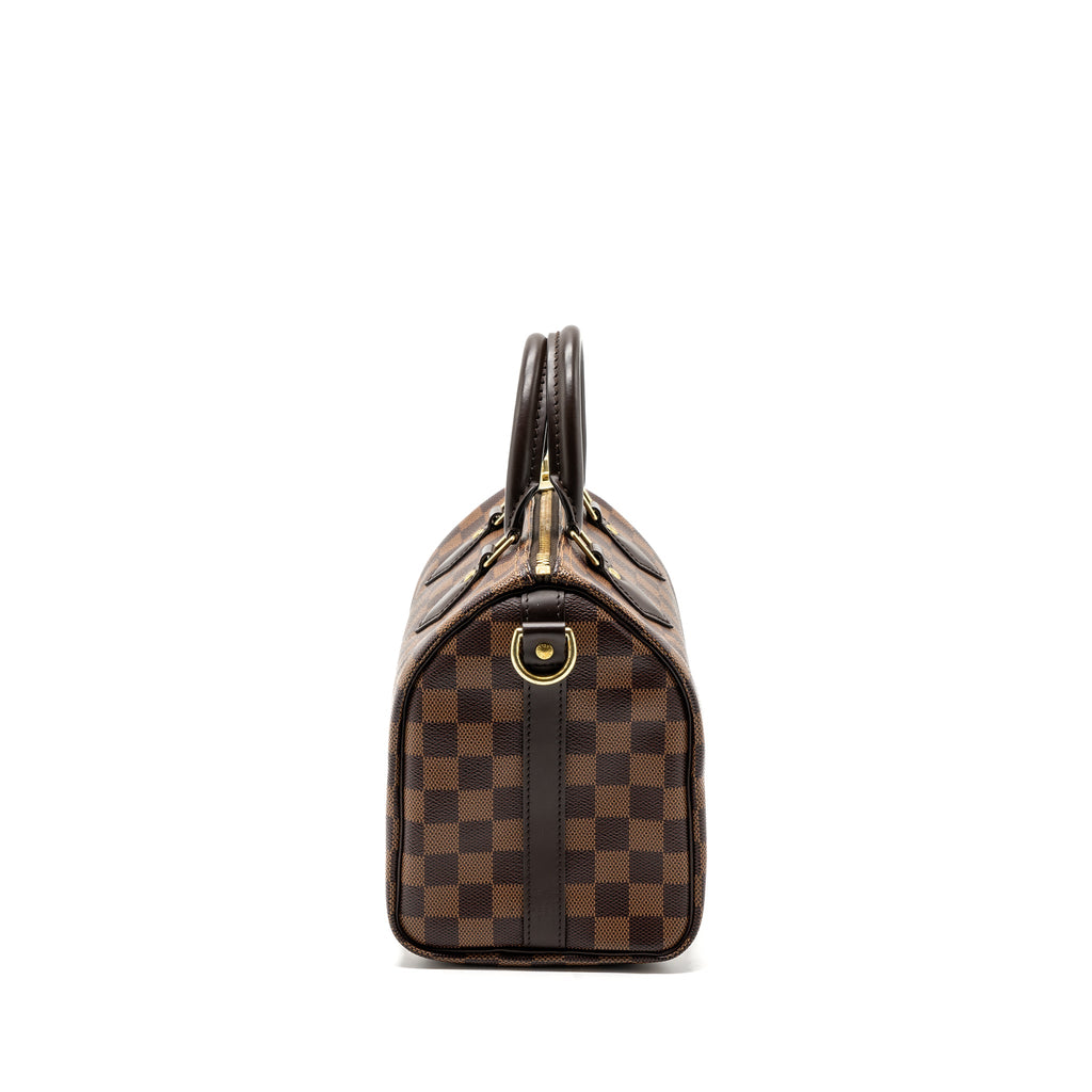 LOUIS VUITTON SPEEDY BANDOULIERE 25 DAMIER EBENE CANVAS GHW (NEW VERSION)