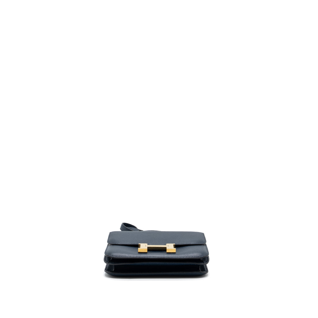 HERMES MINI CONSTANCE EVERCOLOR 7L BLUE DE MALTE GHW