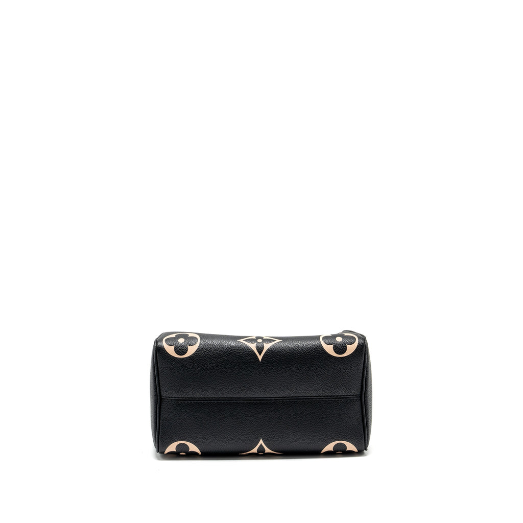LOUIS VUTTION SPEEDY BANDOULIERE 25 BICOLOUR MONOGRAM EMPREINTE BLACK/MULTICOLOUR GHW