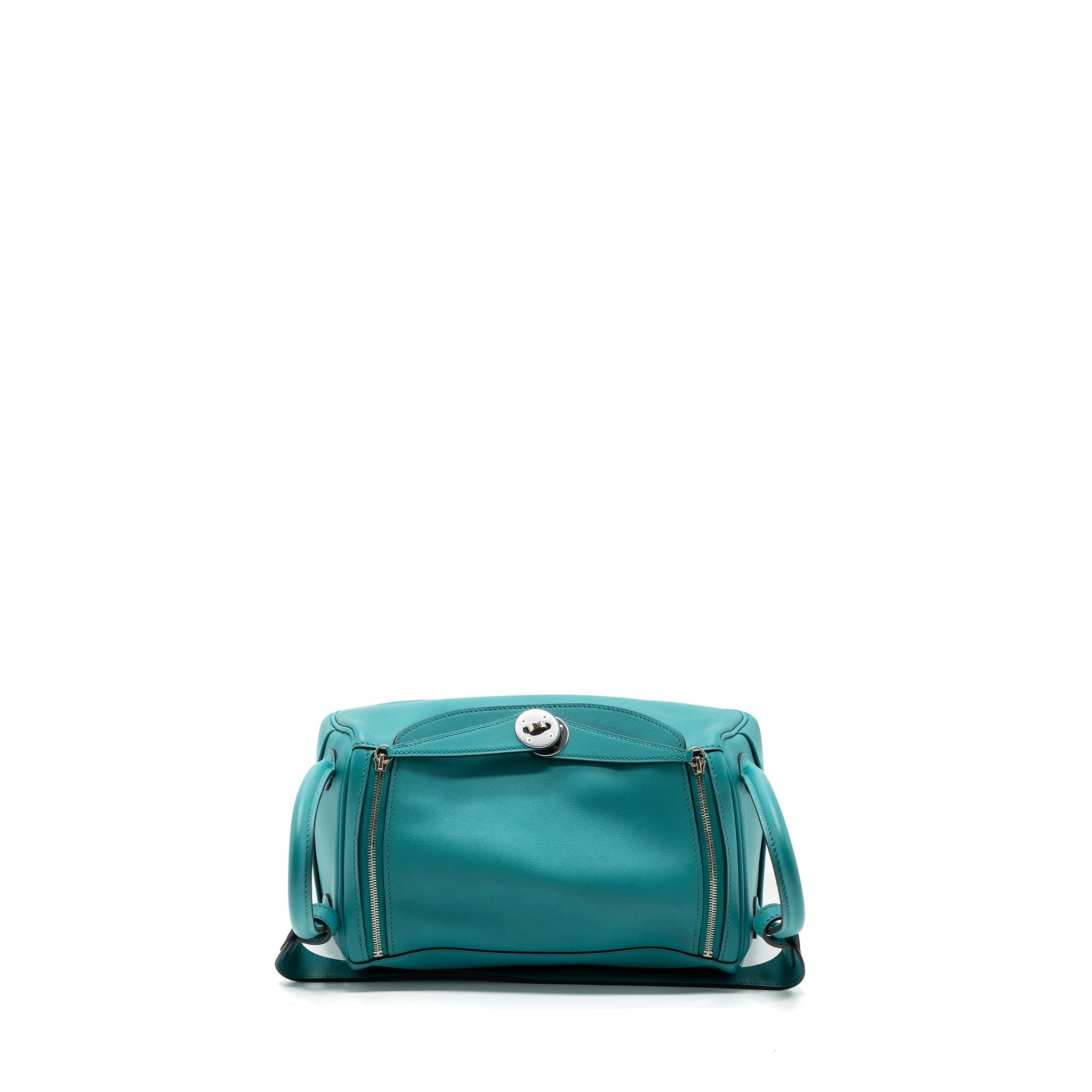 HERMES LINDY 26 SWIFT BLUE PAON SHW