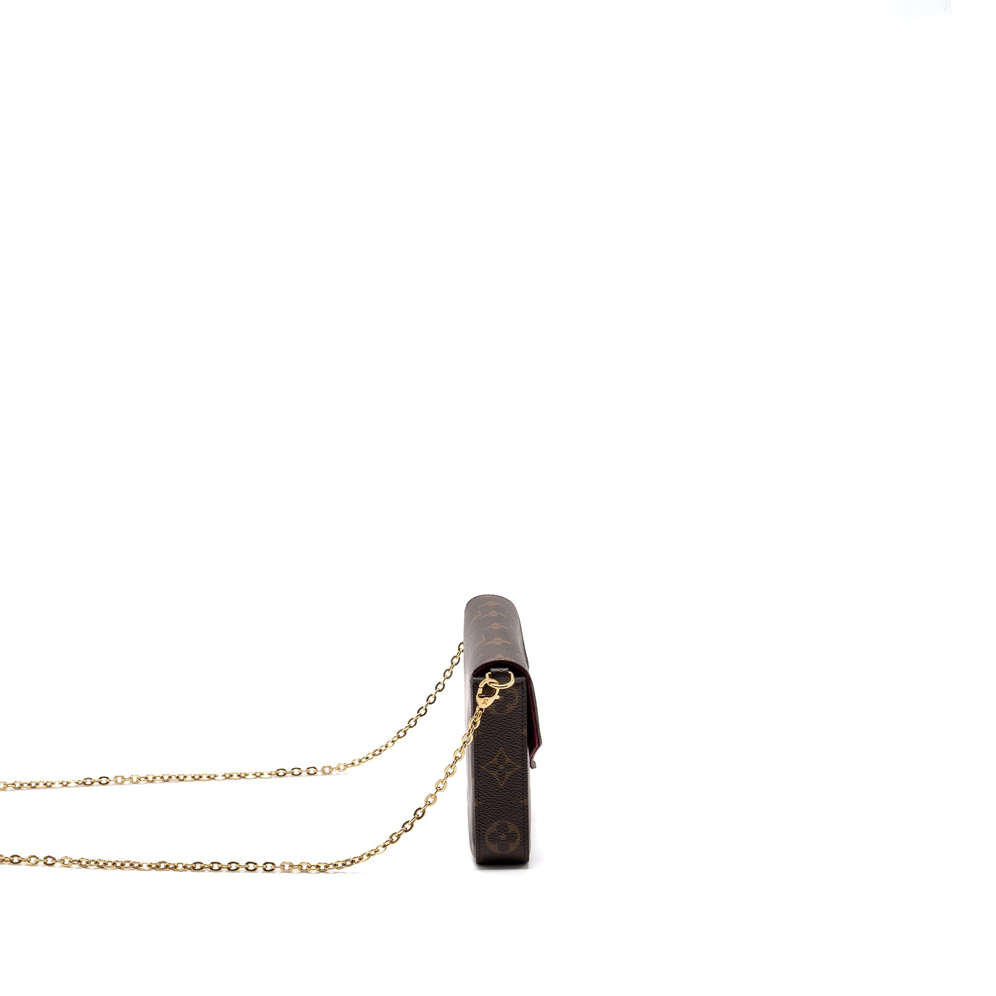 LOUIS VUITTON FELICIE POCHETTE MONOGRAM CANVAS GHW