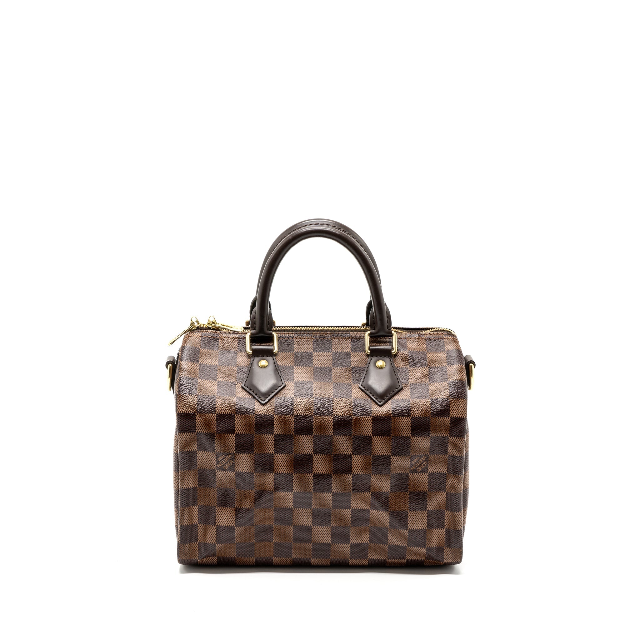 LOUIS VUITTON SPEEDY BANDOULIERE 25 DAMIER EBENE CANVAS GHW (NEW VERSION)