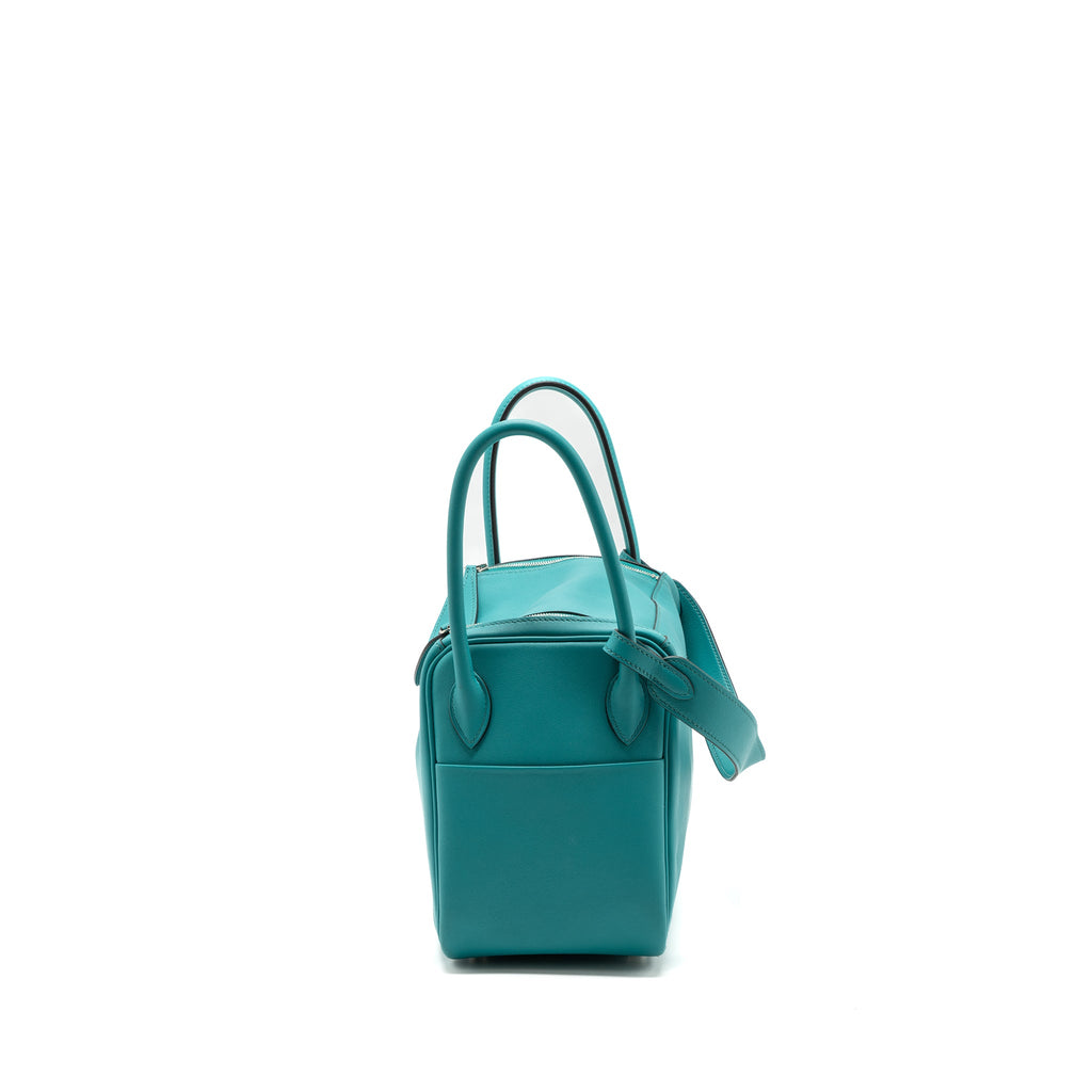 HERMES LINDY 26 SWIFT BLUE PAON SHW