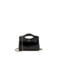 CHANEL 24C MINI 31 CLUTCH WITH CHAIN SHINY CALFSKIN BLACK LGHW (MICROCHIP)