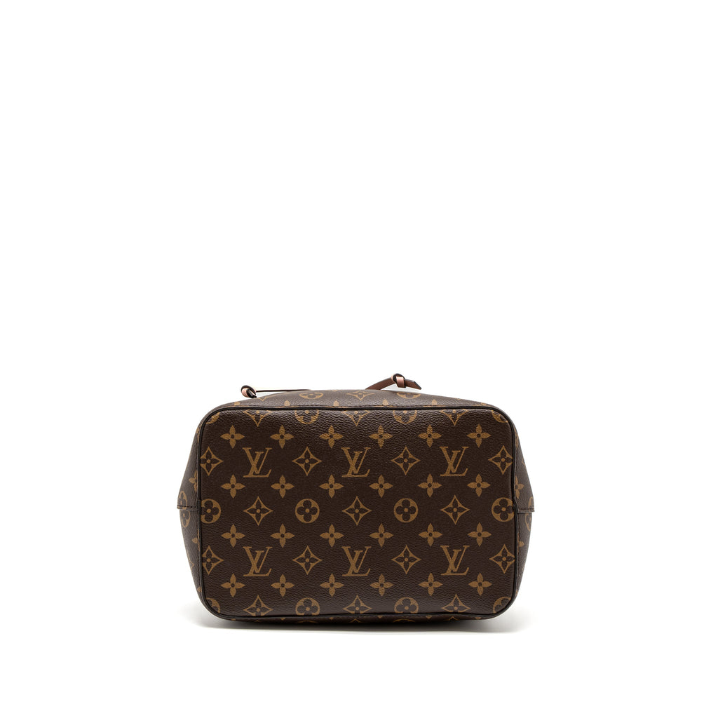 LOUIS VUITTON NEONOE MM MONOGRAM CANVAS ROSE POUDRE GHW